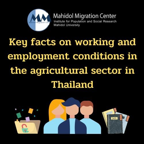 Infosheet | Key Facts on Working and Employment Conditions in the Agricultural Sector in Thailand